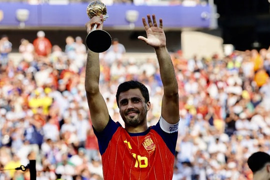 Rodri đoạt Quả bóng vàng World Cup 2026: Khi số liệu đối đầu với tầm ảnh hưởng