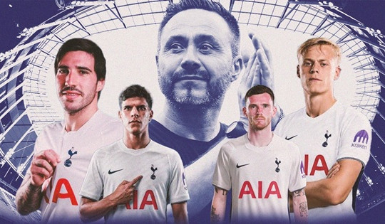 Tottenham chi hơn 237 triệu bảng thay máu đội hình vì triết lý Roberto De Zerbi