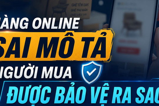 Hàng online sai mô tả, người mua có thể yêu cầu xử lý ra sao?