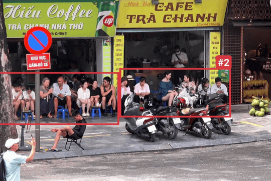 Hà Nội: Công bố 1.861 trường hợp bị 'phạt nguội' do lấn chiếm vỉa hè trái phép