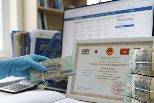 Cán bộ có thể được hỗ trợ hàng tháng 300% lương nếu biết một trong các ngoại ngữ sau
