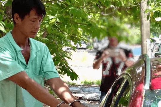 Vừa ra tù, Mai Văn Lạc gây ra gần chục vụ đập kính ô tô trộm tài sản