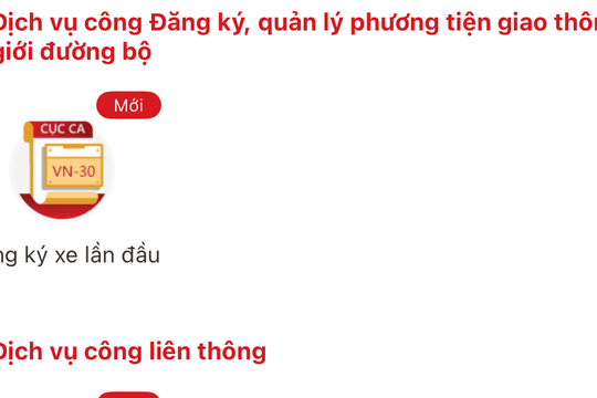Ưu đãi khi sử dụng dịch vụ trên VNeID: Miễn 100% lệ phí trước bạ xe máy, 50% cho xe ô tô