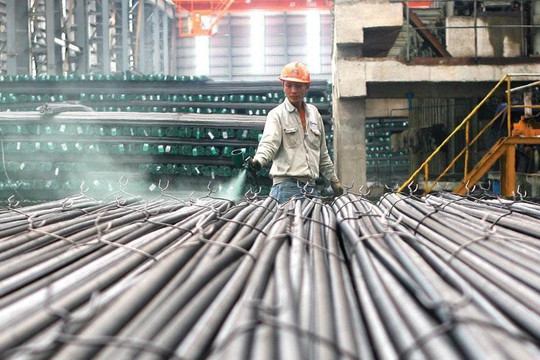 Giá quặng sắt lùi về 93,95 USD/tấn, thép thanh Thượng Hải giảm 1,04%