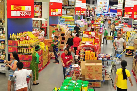 Tổng mức bán lẻ và doanh thu dịch vụ tiêu dùng tháng 7/2026 đạt 669,1 nghìn tỷ đồng