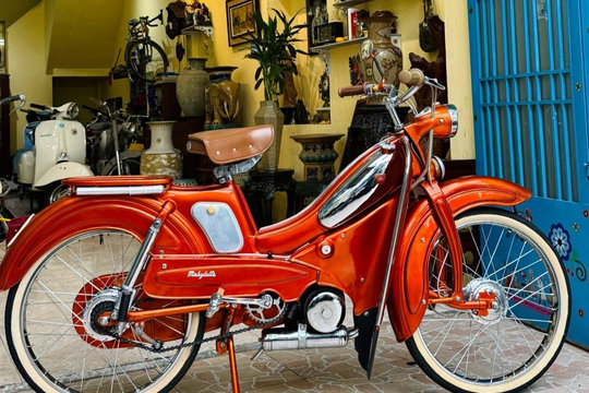 Xe đạp máy Pháp hơn 60 năm tuổi có giá đắt ngang xe ga Vespa
