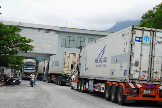 Kim ngạch thương mại qua Cửa khẩu Thanh Thủy đạt gần 490 triệu USD trong 7 tháng năm 2026
