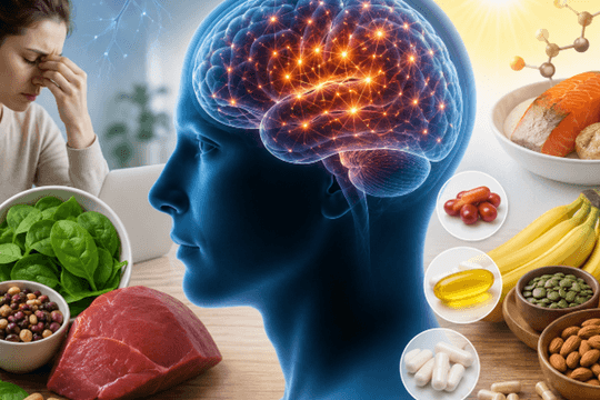 Thiếu sắt, vitamin D hay magie làm giảm trí nhớ?