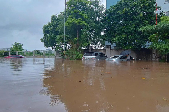 Miền Bắc bước vào cao điểm mưa lớn, cảnh báo có nơi mưa rất to
