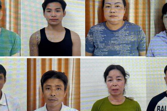 Mâu thuẫn gia đình biến thành hỗn chiến, Công an khởi tố 9 bị can