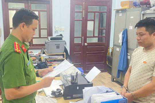 Bắt tạm giam Trần Văn Thái về hành vi 'Gá bạc'