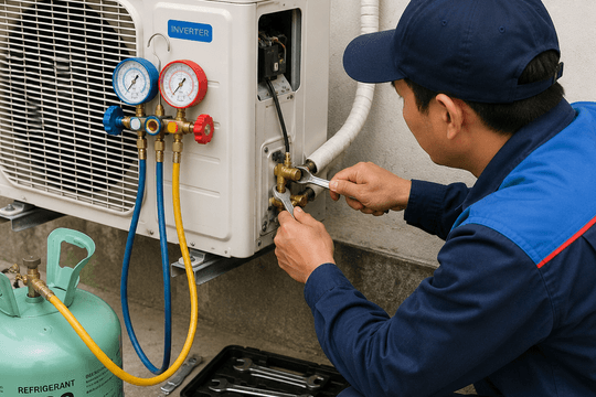 Dấu hiệu nào cho thấy máy điều hòa cần nạp gas?