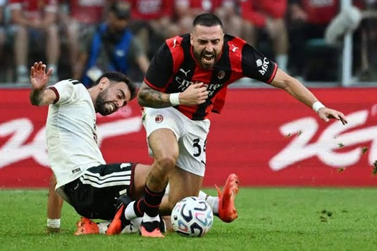 Man United thua ngược AC Milan 2-4: Ruben Amorim gửi lời cảnh báo sức nặng cho Michael Carrick