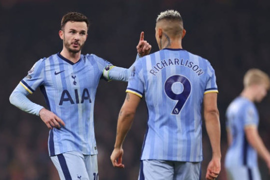 Bạo chi 237 triệu bảng hè 2026, Tottenham đe dọa tương lai của James Maddison cùng 3 trụ cột