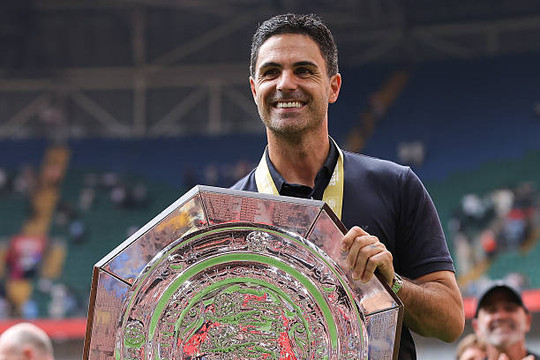 Mikel Arteta tuyên bố tham vọng đưa Arsenal trở thành câu lạc bộ xuất sắc nhất thế giới
