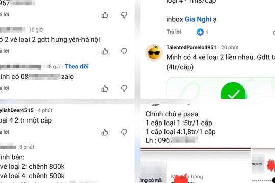 Vé chung kết Việt Nam - Thái Lan bị đẩy giá gấp vài lần trên 'chợ đen'