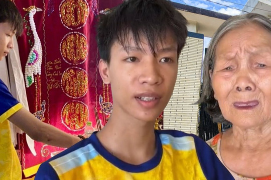 Nam sinh mồ côi bật khóc sau khi nghe tin khoản nợ 1,7 tỷ đồng được xóa