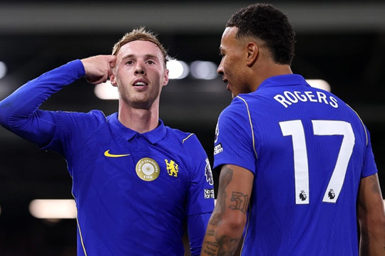 Palmer và Rogers rực sáng, Chelsea thắng nghẹt thở Fulham 3-2 ngày HLV Alonso ra mắt