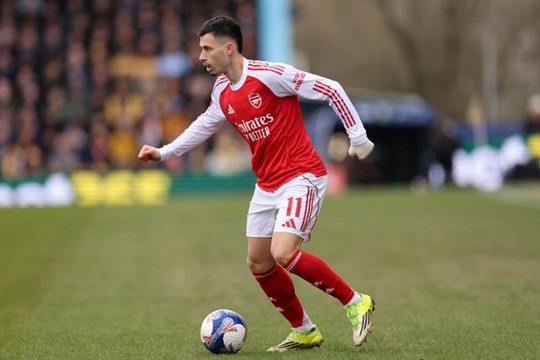 Arsenal tiến sát thỏa thuận bán Gabriel Martinelli cho Al-Hilal với giá 55 triệu bảng