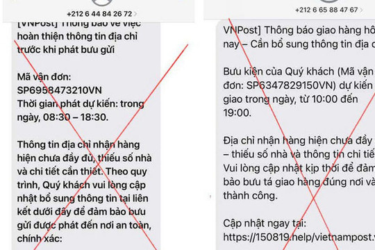 Cảnh báo chiêu trò lừa đảo giả danh 'VNPost' chiếm đoạn tài sản