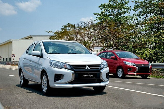 Bảng giá xe Mitsubishi Attrage 2026 MT và CVT: Đánh giá chi tiết kèm mức ưu đãi tháng 8