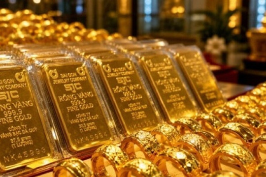 Giá vàng hôm nay 05/09/2026: SJC 144,6 - 147,6 triệu đồng/lượng, giảm 1 triệu