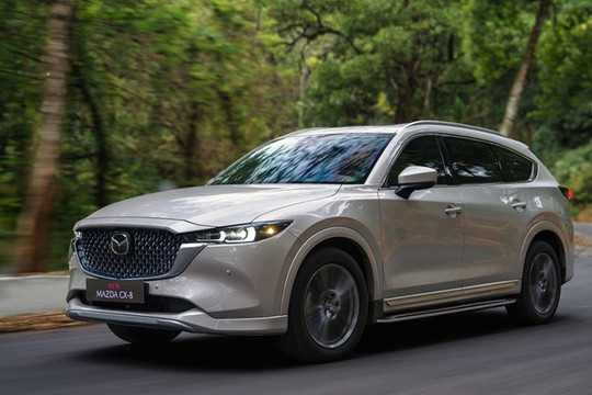 Bảng giá xe Mazda CX-8 mới nhất tháng 9/2026