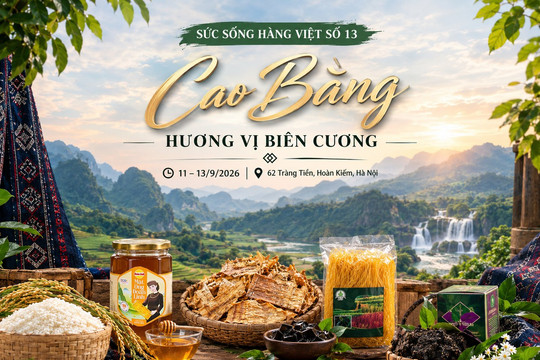 Hơn 100 mặt hàng đặc sản của Cao Bằng xúc tiến kết nối thị trường tại 62 Tràng Tiền, Hà Nội