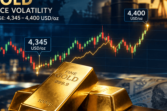 Giá vàng thế giới 19/9 tích lũy quanh vùng giá 4.378 USD
