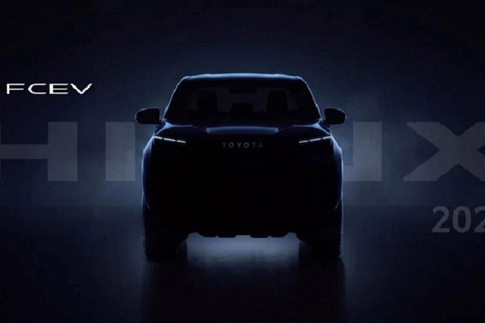 Toyota Hilux FCEV chạy Hydro sẽ sản xuất từ năm 2028, tầm hoạt động hơn 400 km