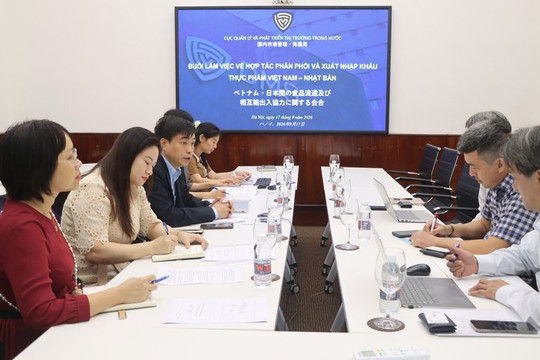 Việt Nam và Nhật Bản đẩy mạnh kết nối chuỗi phân phối thị trường thực phẩm chế biến hai chiều