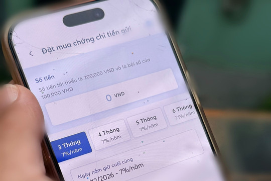 Lãi suất chứng chỉ tiền gửi đạt mức 9%/năm, cao hơn tiền gửi tiết kiệm thông thường 2,8%