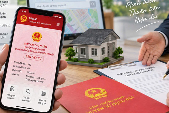 Mua bán nhà đất sẽ thay đổi thế nào nếu sổ đỏ điện tử được áp dụng?