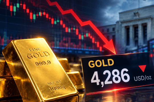 Giá vàng thế giới sáng 24/9 lao dốc do đối đầu Mỹ - Iran