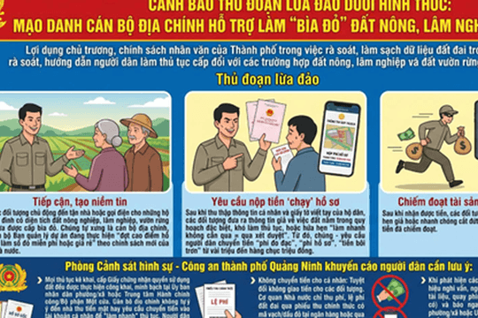 Mạo danh cán bộ địa chính, lừa tiền làm 'bìa đỏ' đất nông, lâm nghiệp