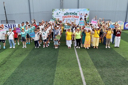 'Hội khỏe thuần chay 2026' lan tỏa lối sống lành mạnh và yêu thương động vật