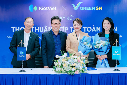 Green SM và KiotViet ký hợp tác chiến lược, mở rộng kinh doanh và giao nhận xanh