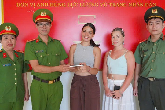 Công an Huế truy bắt 2 đối tượng cướp tài sản của nữ du khách nước ngoài