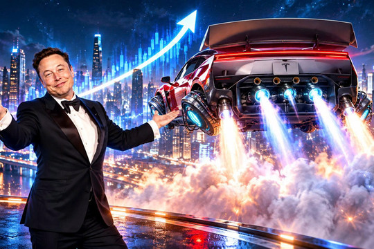 Siêu xe 'bay' Tesla Roadster gây tranh cãi, nghi dùng mô hình rỗng