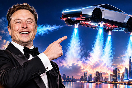 Elon Musk gây sốc khi ra mắt siêu xe biết bay như phim AI: Siêu phẩm hay chỉ là “bánh vẽ” truyền thông?