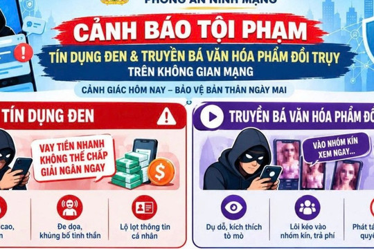 Cảnh giác văn hóa phẩm đồi trụy trên mạng