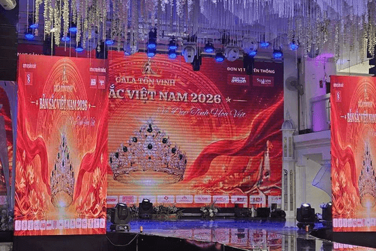 Xử phạt đơn vị tổ chức cuộc thi ‘Hoa hậu Bản sắc Việt Nam 2026’