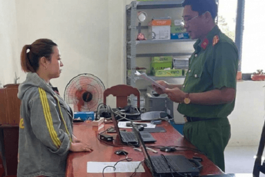 Khởi tố nữ giám đốc đứng sau vụ làm đường cát giả quy mô lớn