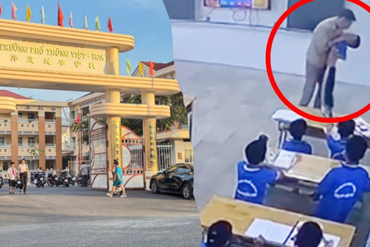 Chấm dứt hợp đồng với thầy giáo nước ngoài đánh học sinh lớp 2 ở Cần Thơ