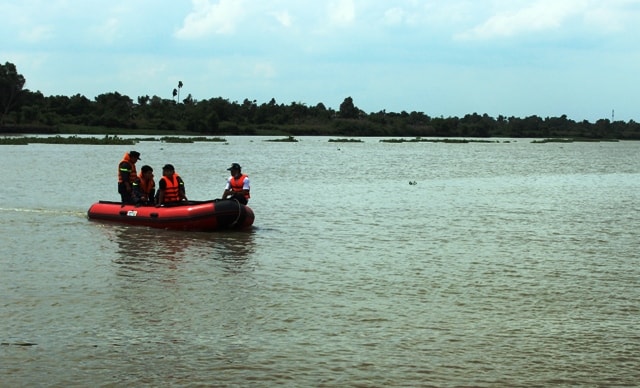 TP.HCM: Chìm tàu trên sông Gò Gia, thuyền trưởng mất tích