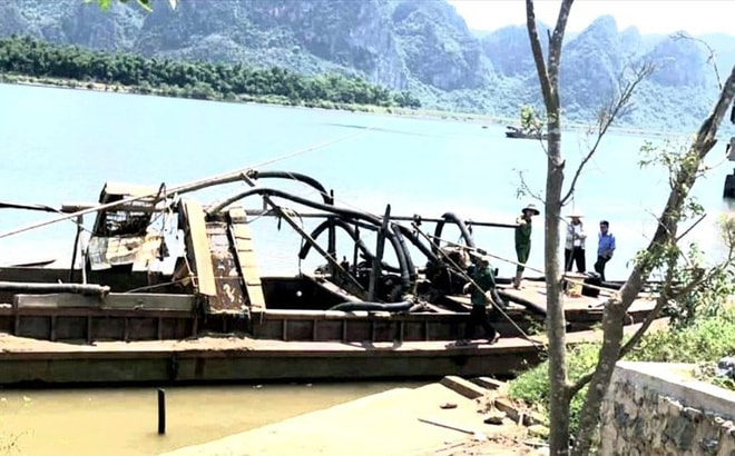 Phát hiện vật thể nghi là sọ người trên sông