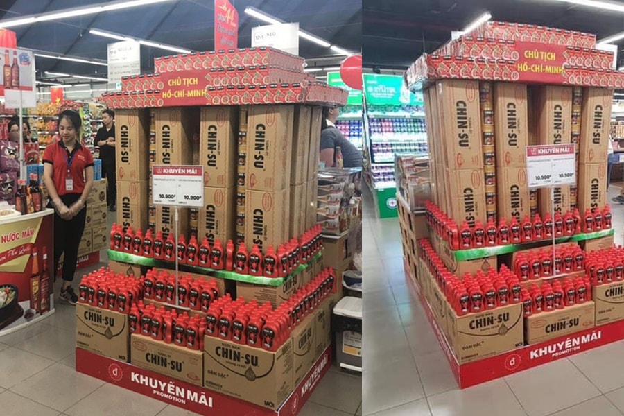 Masan tạo hình lăng Bác bằng tương ớt khuyến mại có vi phạm pháp luật?