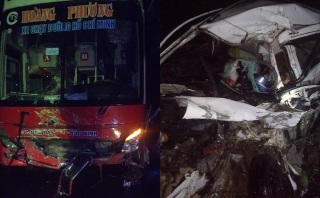 Tai nạn nghiêm trọng ở Hòa Bình, cưa ô tô đưa hai thi thể ra ngoài