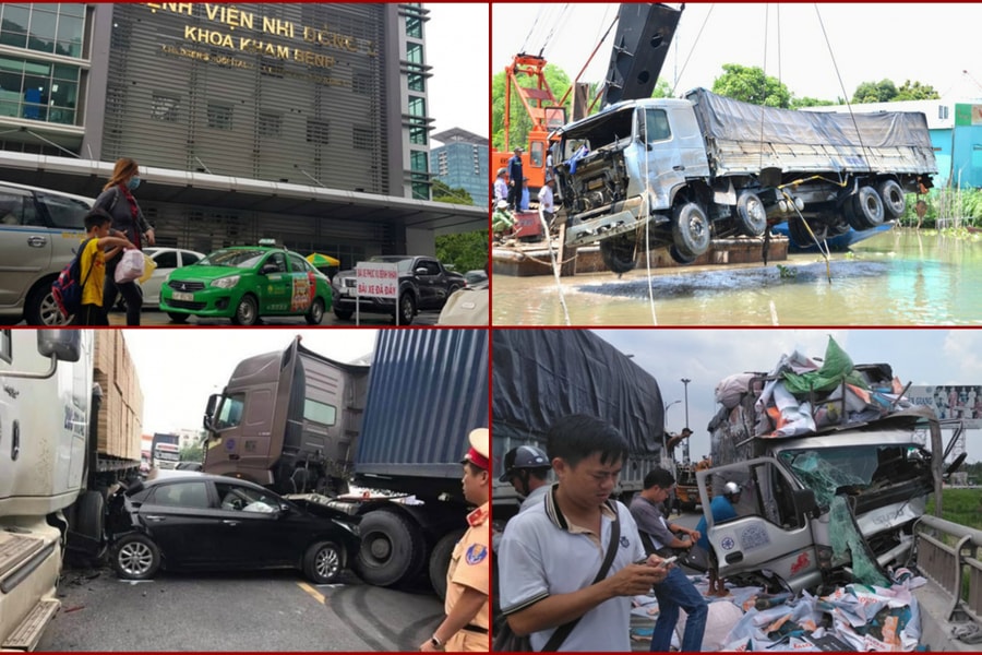 Tin tức TNGT mới nhất 4/6/2019: Xe khách lao xuống sông, nhiều người thương vong