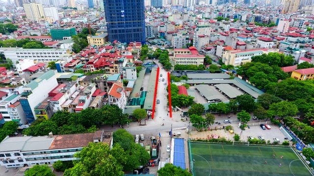 Ảnh: Toàn cảnh dự án đường Huỳnh Thúc Kháng kéo dài